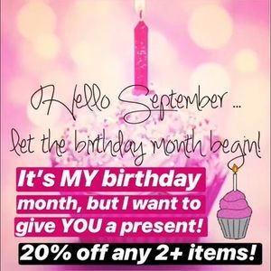 🎂 BIRTHDAY SALE!!! 🎂🛍💃🏼 🎉 LIMITED TIME ONLY!